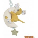 Canpol Babies závěsná plyšová hračka s melodií a pískatkem myška na měsíčku – Zboží Dáma