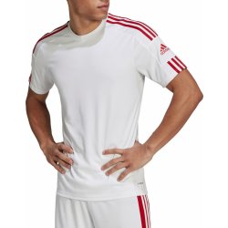 adidas Squadra 21 krátký rukáv Bílá /Červená Pánské