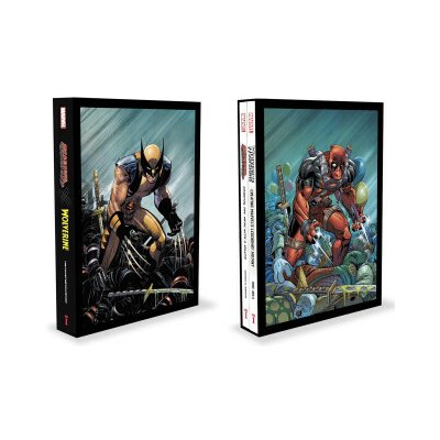 Marvel's Deadpool and Wolverine: The Illustrated History Box Set – Sleviste.cz