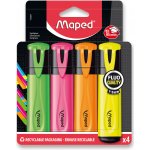Maped Fluo Peps Classic 742547 4 ks – Zboží Dáma