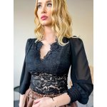 Krajkové body černé – Hledejceny.cz