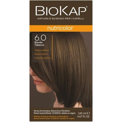 Biokap NutriColor barva na vlasy Tabákový blond 6.0