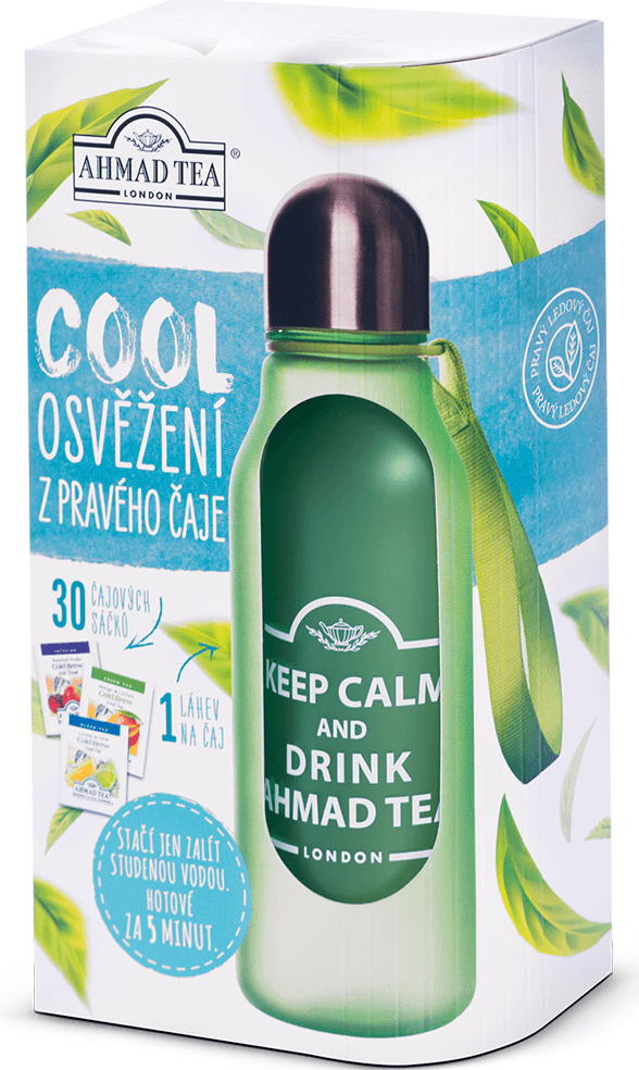 Ahmad Tea Multipack Cold Brew 30 alu sáčků + láhev 500 ml od 292 Kč -  Heureka.cz