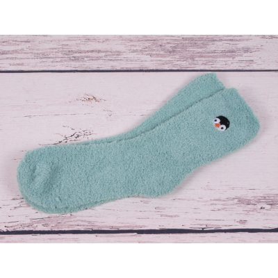 Soxx ponožky Kuschel peříčko hebkés tučňákem zelenkavé – Zboží Mobilmania
