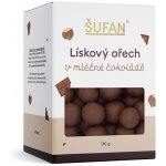 ŠUFAN Lískový ořech v mléčné čokoládě 170 g – Zboží Dáma