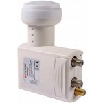 Opticum LNB Robust Mono Twin 0,1dB 4,3 st – Zboží Mobilmania