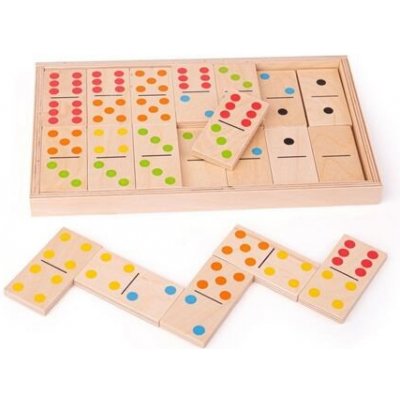 Bigjigs Toys Velké dřevěné domino