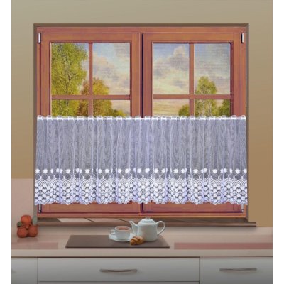 Záclona Eliška v metráži výška 90cm - zbytek 3,75m - 90 cm 81446 – Sleviste.cz