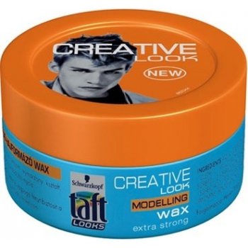 Taft Wax Creative Look modelovací vosk na vlasy 75 ml