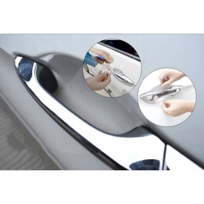 Avisa Průhledná ochranná fólie pod kliky auta (100 x 85 mm) - sada 4 ks - – Zboží Dáma