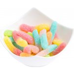 Juiccee Gummee Želé bonbony Kyselí červi 1 kg – Zboží Dáma