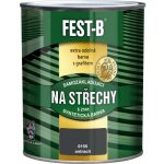 FEST-B S2141, antikorozní nátěr na železo, 0155 antracit, 0,8kg – Zboží Mobilmania