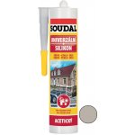 SOUDAL univerzální silikon 310g šedý – Zboží Mobilmania