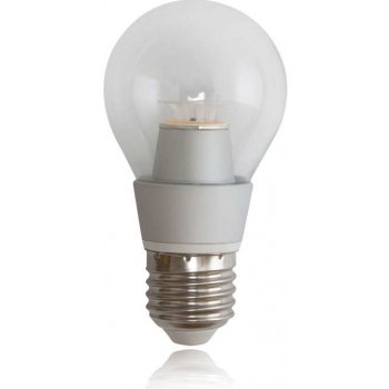 Tesla LED žárovka BULB E27 5W 230V 380lm 2300K Teplá bílá 300° čirá Stmívatelná