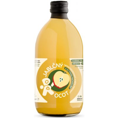 Dobrio Jablečný ocet nepasterizovaný a nefiltrovaný s octovou matkou BIO 500 ml – Zboží Dáma