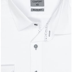 AMJ pánská košile dlouhý rukáv slim fit Comfort prodloužená VDBPSR 1154/14