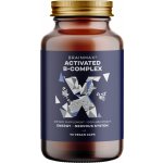 BrainMax Activated B-Complex Aktivovaný B Komplex 90 rostlinných kapslí – Zboží Dáma