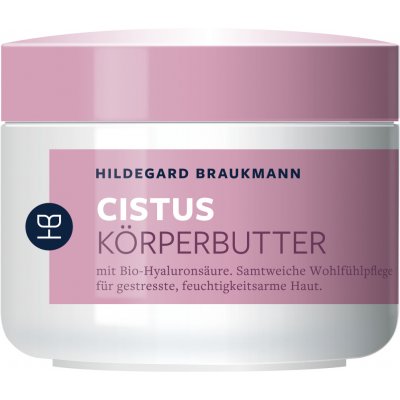 Hildegard Braukmann Limitierte Editionen Cistus Körperbutter tělové máslo se skalní růží a kyselinou hyaluronovou 200 ml – Zboží Dáma