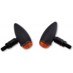 SHIN YO moto blinkry MICRO-BULLET frézované černé | Zboží Auto