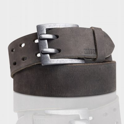 Mustang Kožený Opasek Pánský Černý Elegantní Ke Kalhotám – Zboží Dáma