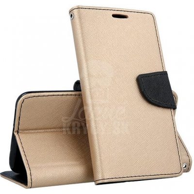 Fancy Book zlato-černé – Huawei Y7 2019 – Zboží Živě