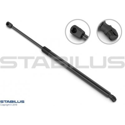 Pneumatický tlumič, zavazadlový / nákladový prostor STABILUS 045915 | Zboží Auto