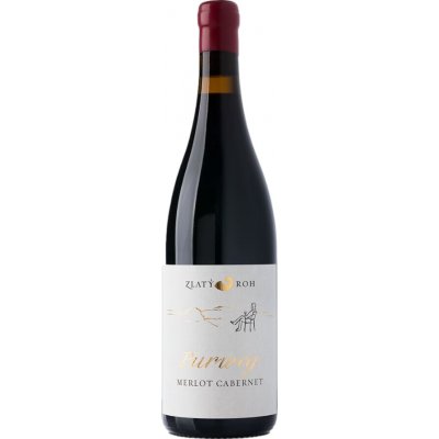 Zlaty Roh Merlot Cabernet 2022 Červené 14.3% 0,75 l (holá láhev) – Hledejceny.cz