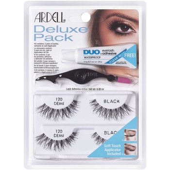 Ardell Deluxe Pack Demi 120 s aplikátorem a lepidlem Duo 2,5 g