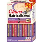 Churu Cat Hairball Tuna & Chicken 20 x 14 g – Zbozi.Blesk.cz