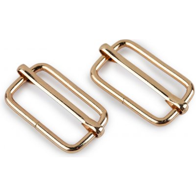 Prima-obchod Posunovač na popruhy šíře 25 mm, barva 7 růžové zlato – Sleviste.cz