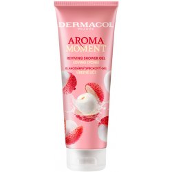 Dermacol Aroma Moment Loving Lychee Reviving Shower Gel sprchový gel s líbeznou vůní liči 250 ml