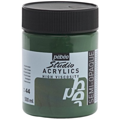 Pébéo Studio Acrylics Akrylová barva 44 Hooker's Green 500 ml – Hledejceny.cz