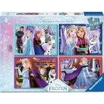 RAVENSBURGER Disney Ledové království 4x100 dílků – Hledejceny.cz
