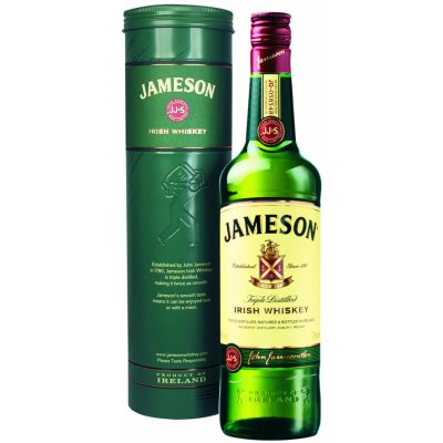 Jameson 40% 0,7 l (tuba) – Zbozi.Blesk.cz