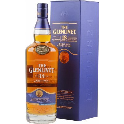 Glenlivet 18y 40% 0,7 l (tuba) – Hledejceny.cz