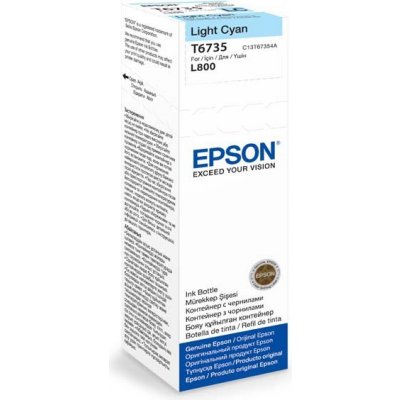 EPSON T6735 - originální cartridge, světle azurová, 70ml