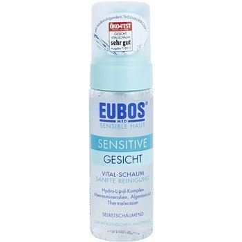 Eubos Sensitive čistící pěna pro zklidnění a posílení citlivé pleti (Hydro-Lipid Complex, Sea Minerals, Algae Extract, Thermal Water) 150 ml