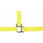 HKM Ohlávka Star Softice měkce podložená neonově žlutá – Sleviste.cz