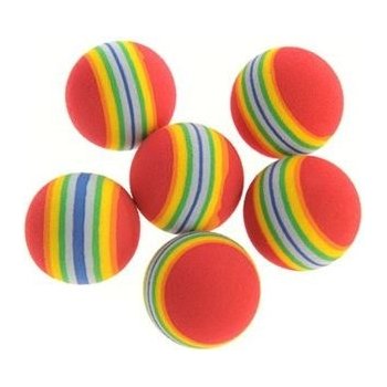 Dunlop Foam Practice Balls 6 Pack