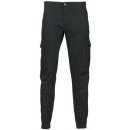 Jack & Jones pánské kalhoty JPSTPAUL JJFLAKE Slim Fit 12139912 Black