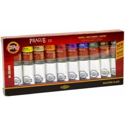 Koh-i-noor Souprava olejových barev Prague 10 x 40 ml 01617S1001 Koh-i-noor – Sleviste.cz