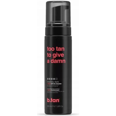 B.Tan Too Tan To Give A Damn samoopalovací pěna 200 ml – Hledejceny.cz