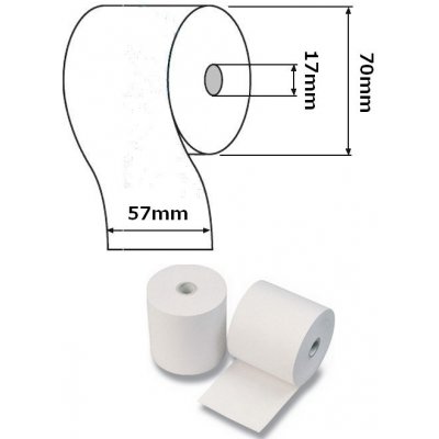 Pokladní kotouček 57/60/17mm – Zboží Živě