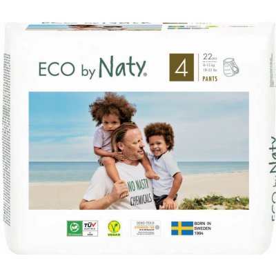 Eco by Naty 4 8-15 kg 22 ks