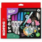 Kores popisovač 25121 Kreativ Akryl Marker Selection 12barev – Zboží Živě