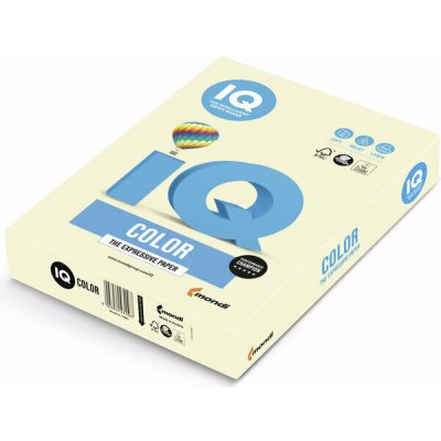 Kopírovací papír IQ Color A4 160g Varianta: vanilková – Zboží Živě