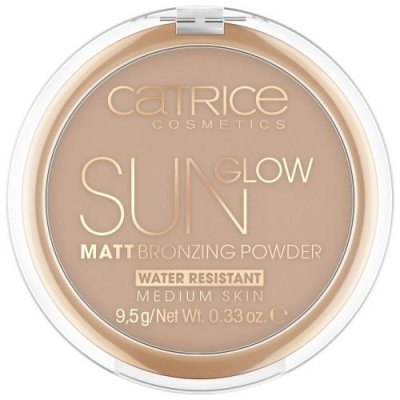 Catrice Sun Glow Matt matující bronzer 030 Medium Bronze 9,5 g – Zboží Dáma