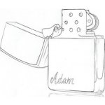 Zippo Gravírování jedna strana – Zboží Dáma