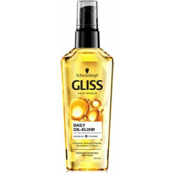 Gliss Kur Ultimate Color elixír s oleji pro barvené vlasy 75 ml