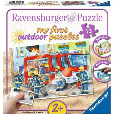 Ravensburger Policie a hasiči 2 x 12 dílků – Zbozi.Blesk.cz